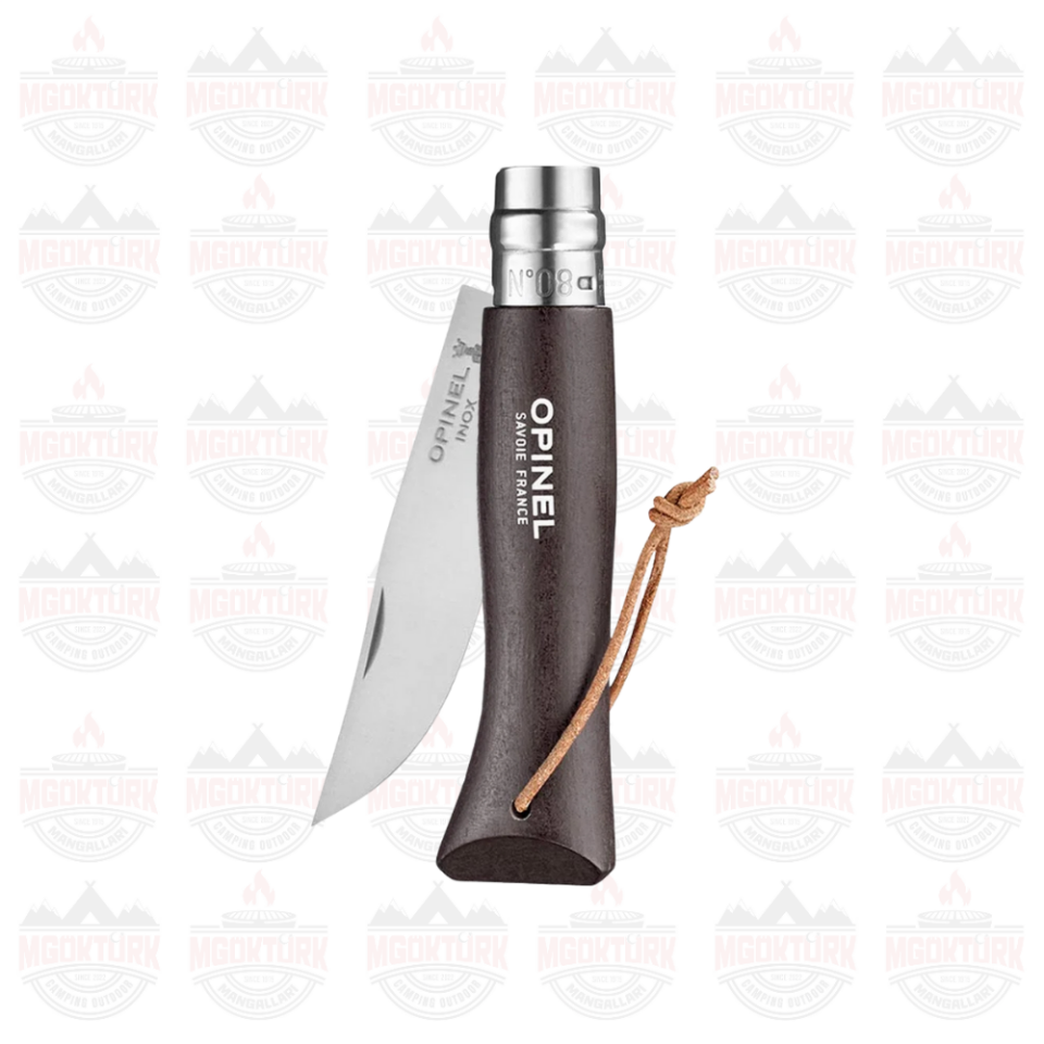 Opinel Inox Trekking 8 No Paslanmaz Çelik Çakı (Kahverengi)