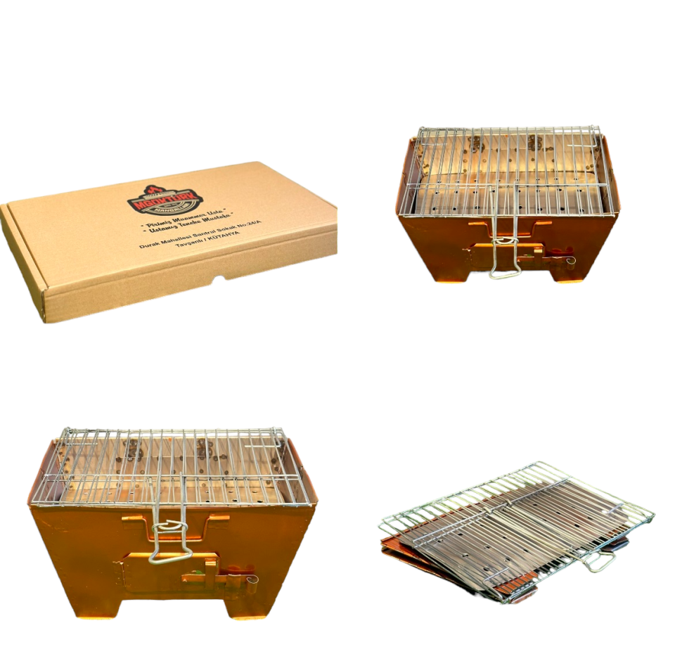 25x40 Katlanır Mangal