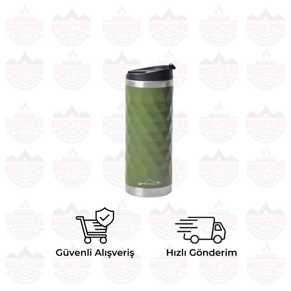 ÇAY KAHVE TERMOSU YEŞİL 500 ML