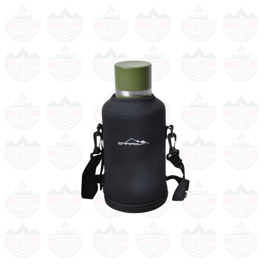 ÇİFT KATMANLI TERMOS YEŞİL 2000 ML