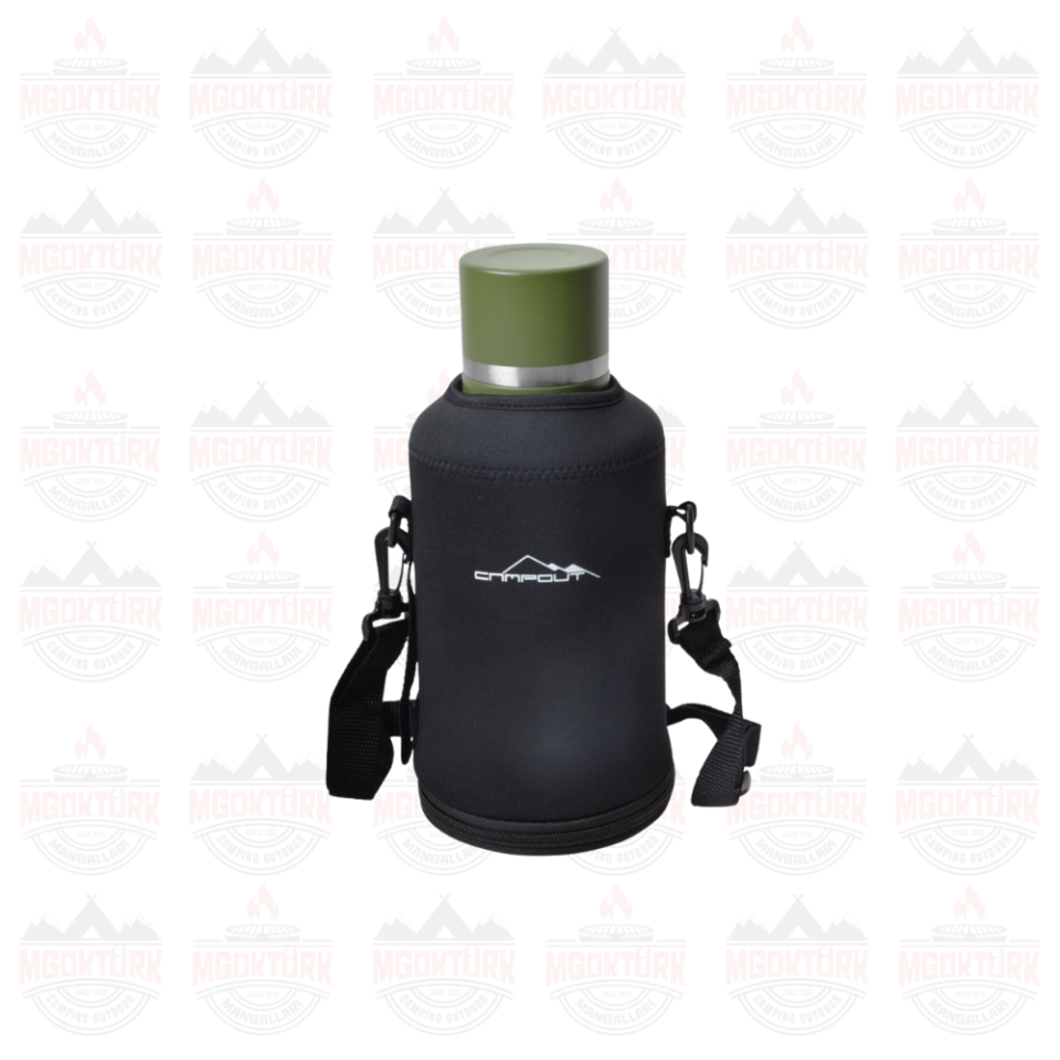 ÇİFT KATMANLI TERMOS YEŞİL 2000 ML