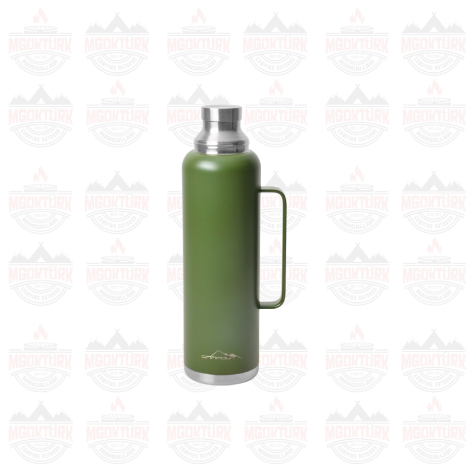ÇİFT KATMANLI TERMOS YEŞİL 1500 ML
