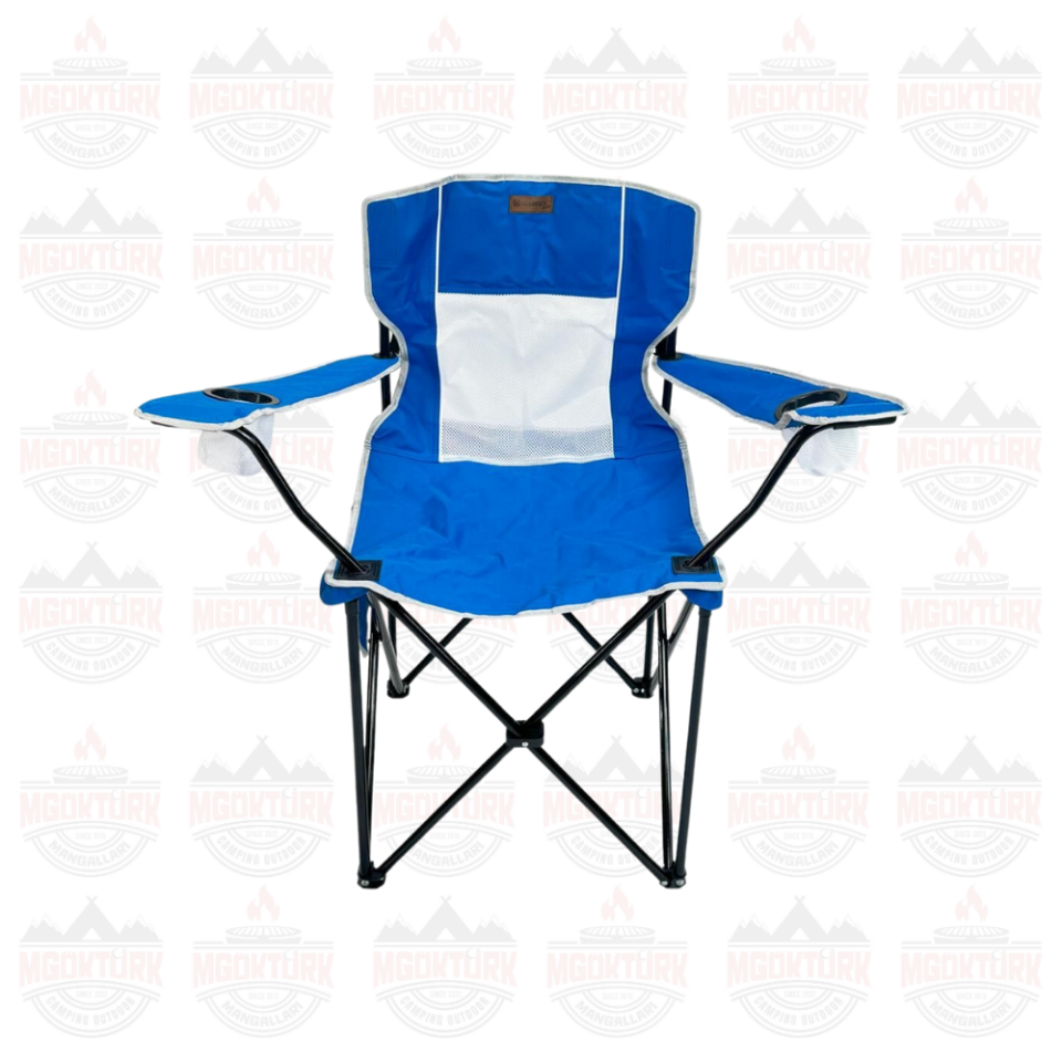 Madfox Harbor Katlanır Kamp Sandalyesi Mavi