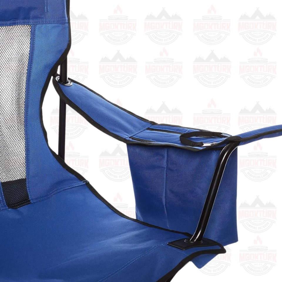 Madfox Beacon Katlanır Kamp Sandalyesi  Mavi
