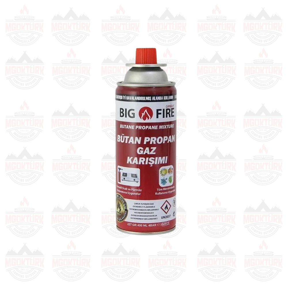 Big Fire Power 227gr Valfli Gaz Kartuşu