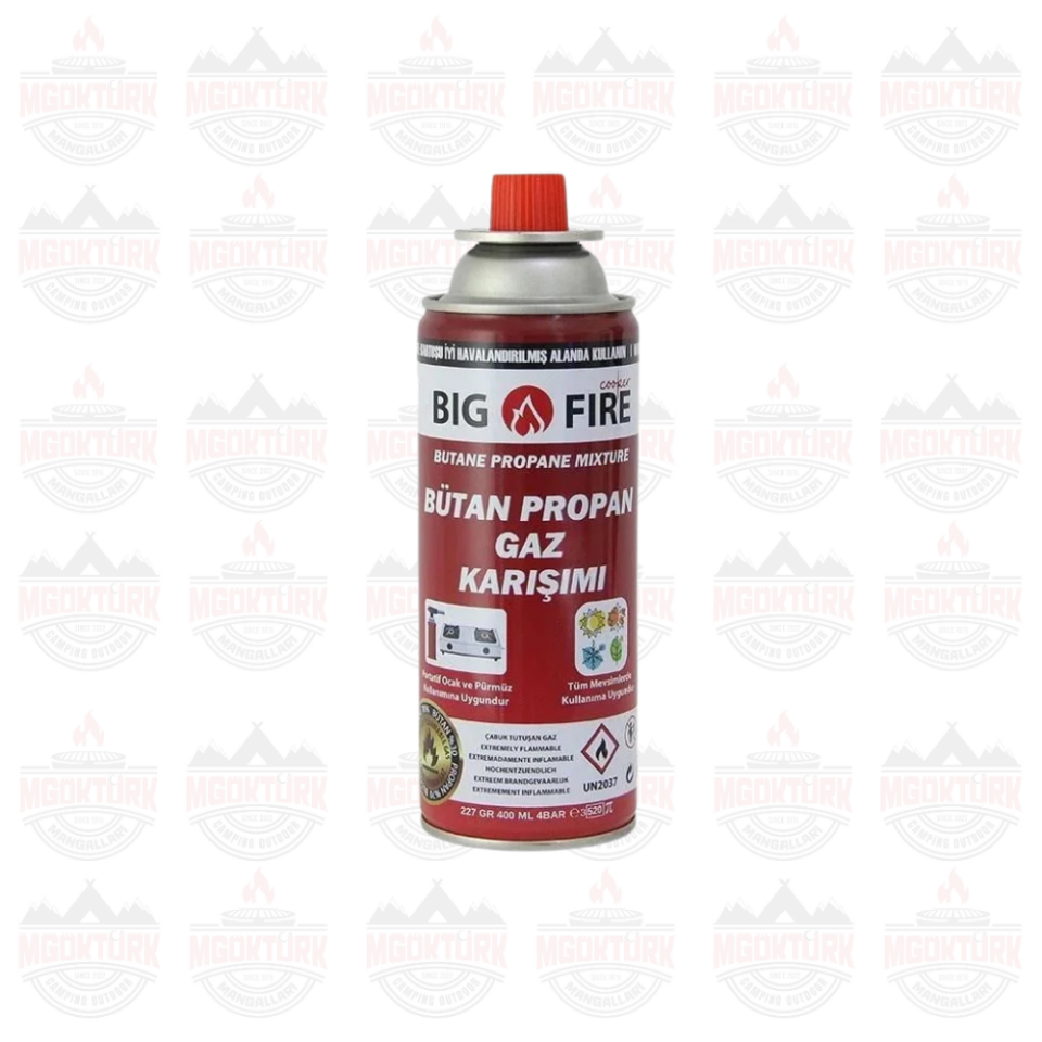 Big Fire Power 227gr Valfli Gaz Kartuşu