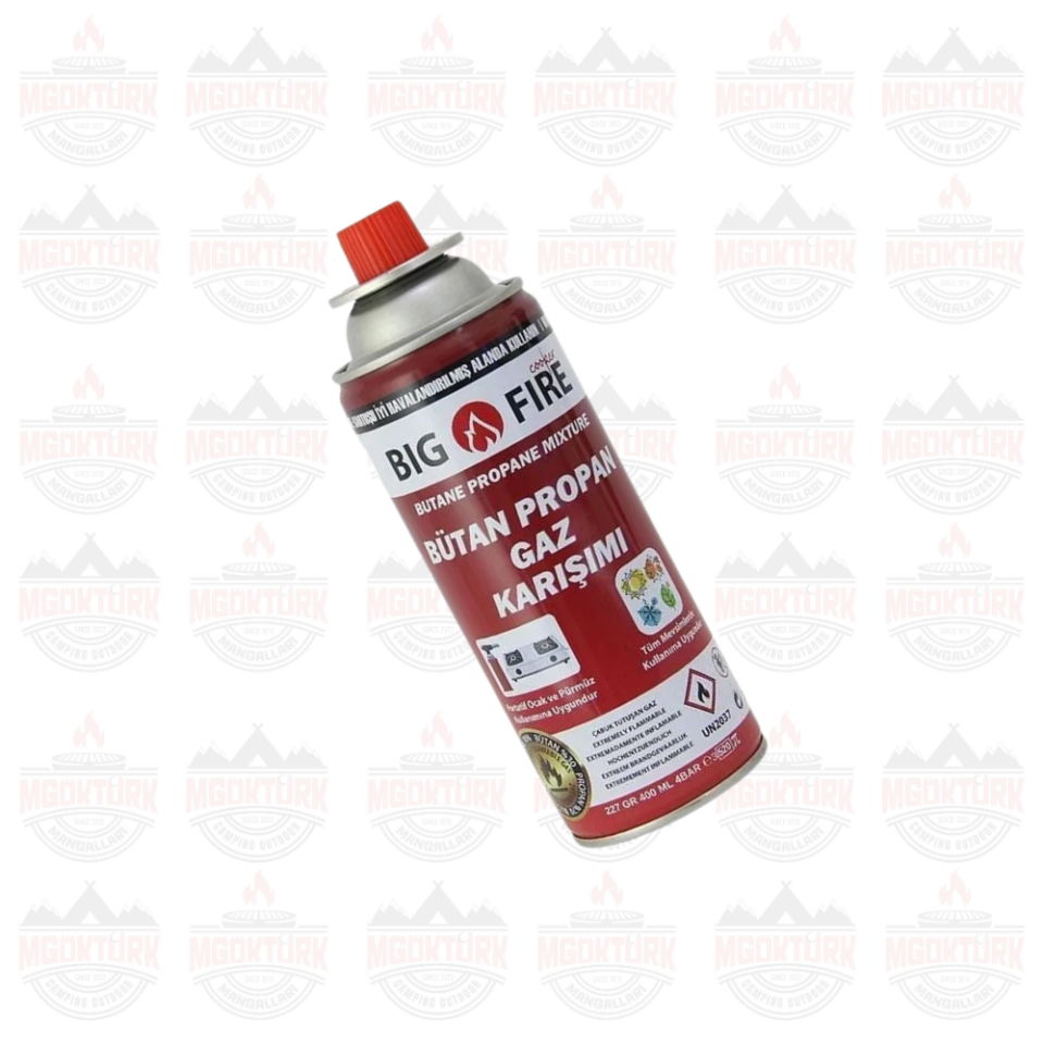 Big Fire Power 227gr Valfli Gaz Kartuşu