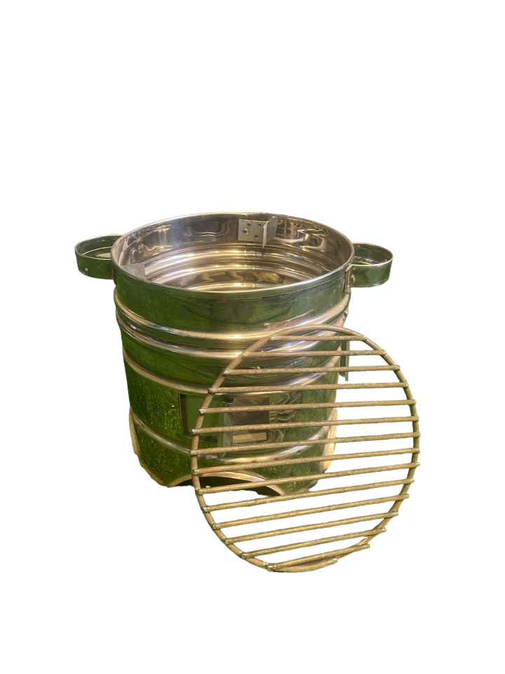 19 cm Krom 3 Kapaklı Mangal