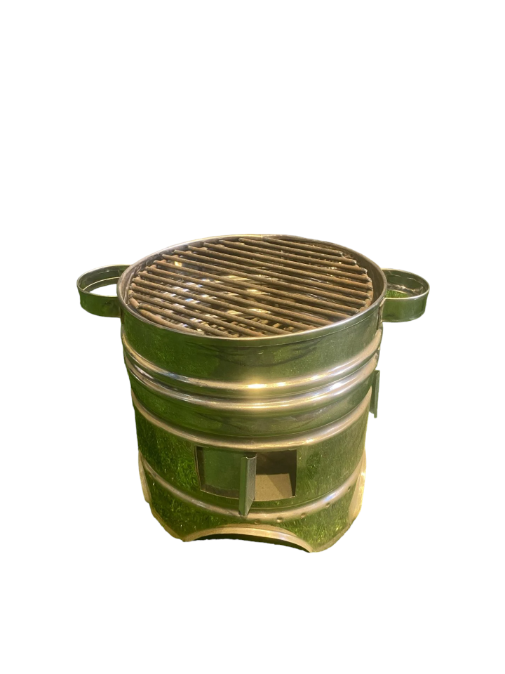 19 cm Krom 3 Kapaklı Mangal