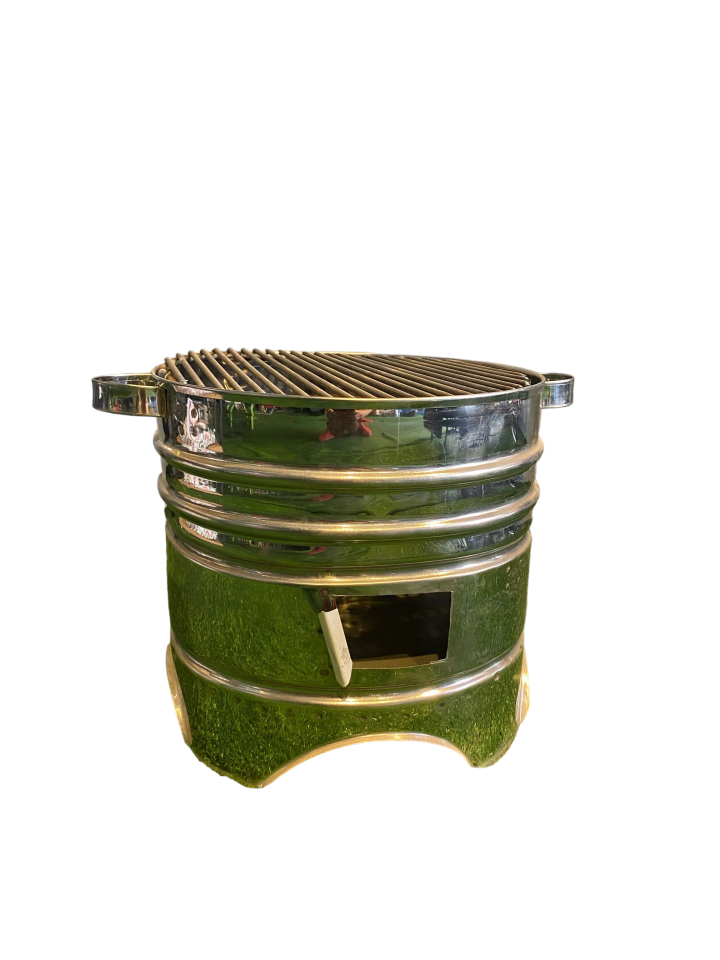 25 cm Krom 3 Kapaklı Mangal