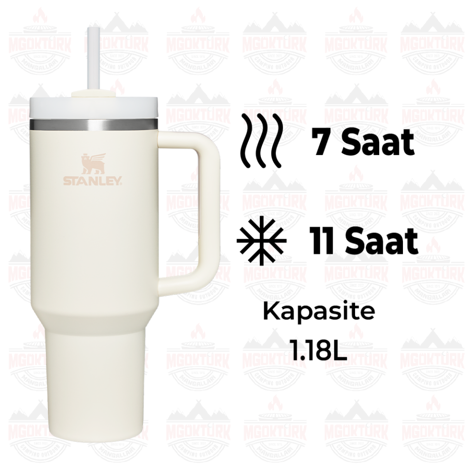 The Quencher H2.O FlowState™ Tumbler 1.18L  40oz 10-10824-453 CREAM TONAL