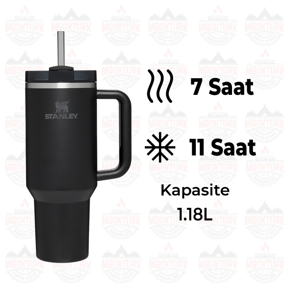 The Quencher H2.O FlowState™ Tumbler 1.18L  40oz 10-10824-399 BLACK TONAL