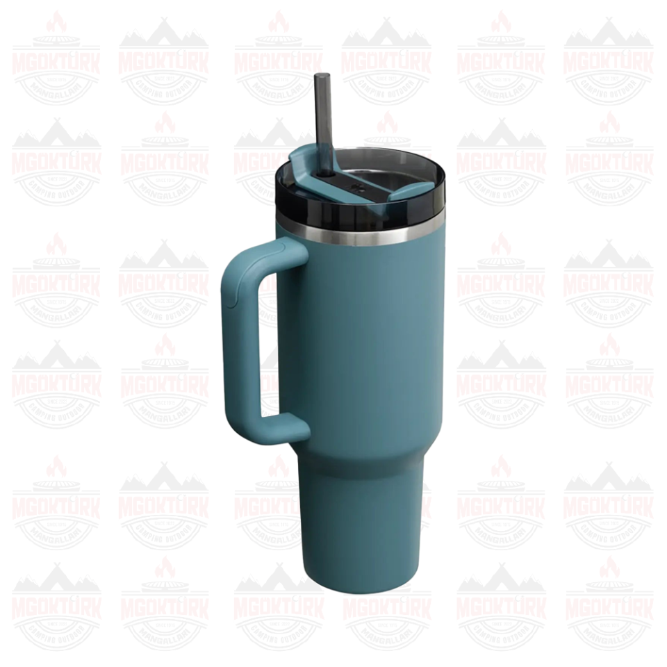 The Quencher H2.O FlowState™ Tumbler 1.18L  40oz 10-11824-154 BLUE SPRUCE