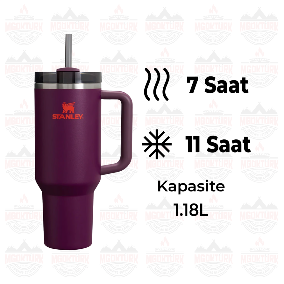 The Quencher H2.O FlowState™ Tumbler 1.18L  40oz 10-11824-155 PLUM 1210001965430