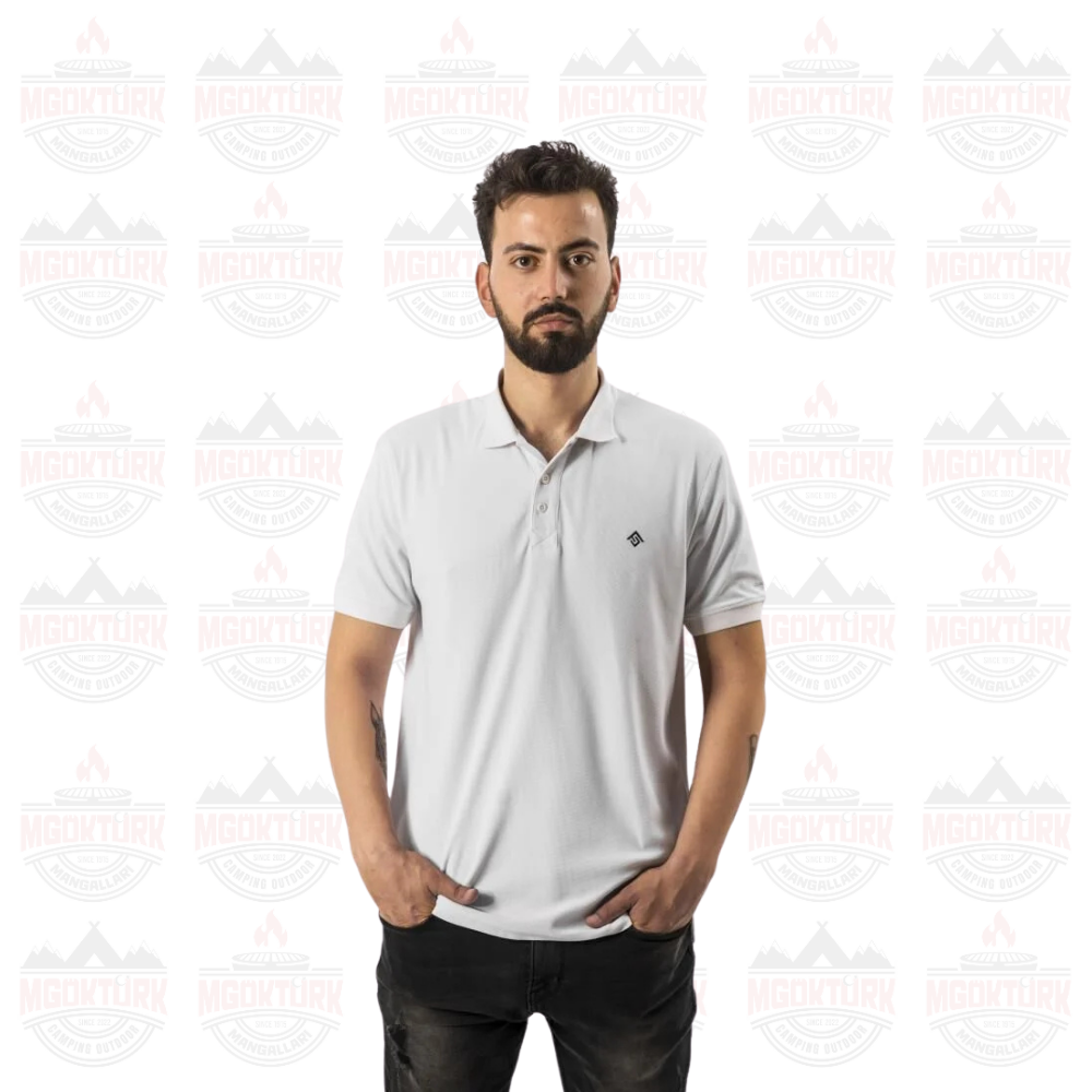 Freecamp Breeze Erkek Polo T-Shirt Beyaz