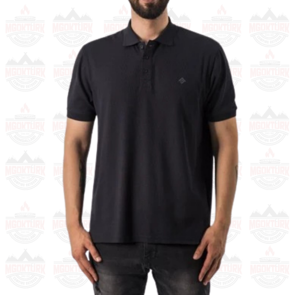 Freecamp Breeze Erkek Polo T-Shirt Siyah