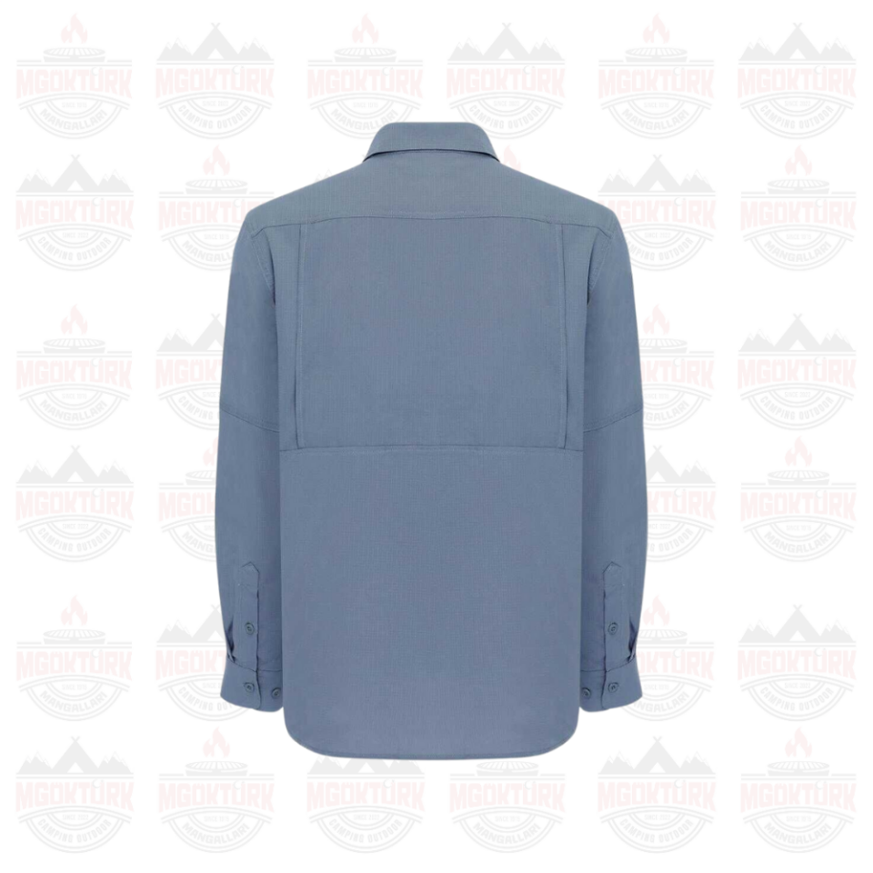 FreeCamp Novella Erkek Outdoor Gömlek Mavi