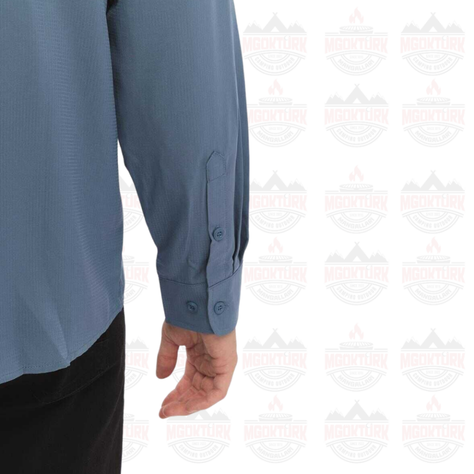 FreeCamp Novella Erkek Outdoor Gömlek Mavi