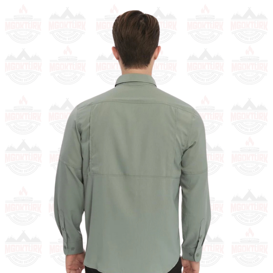 FreeCamp Novella Erkek Outdoor Gömlek Yeşil