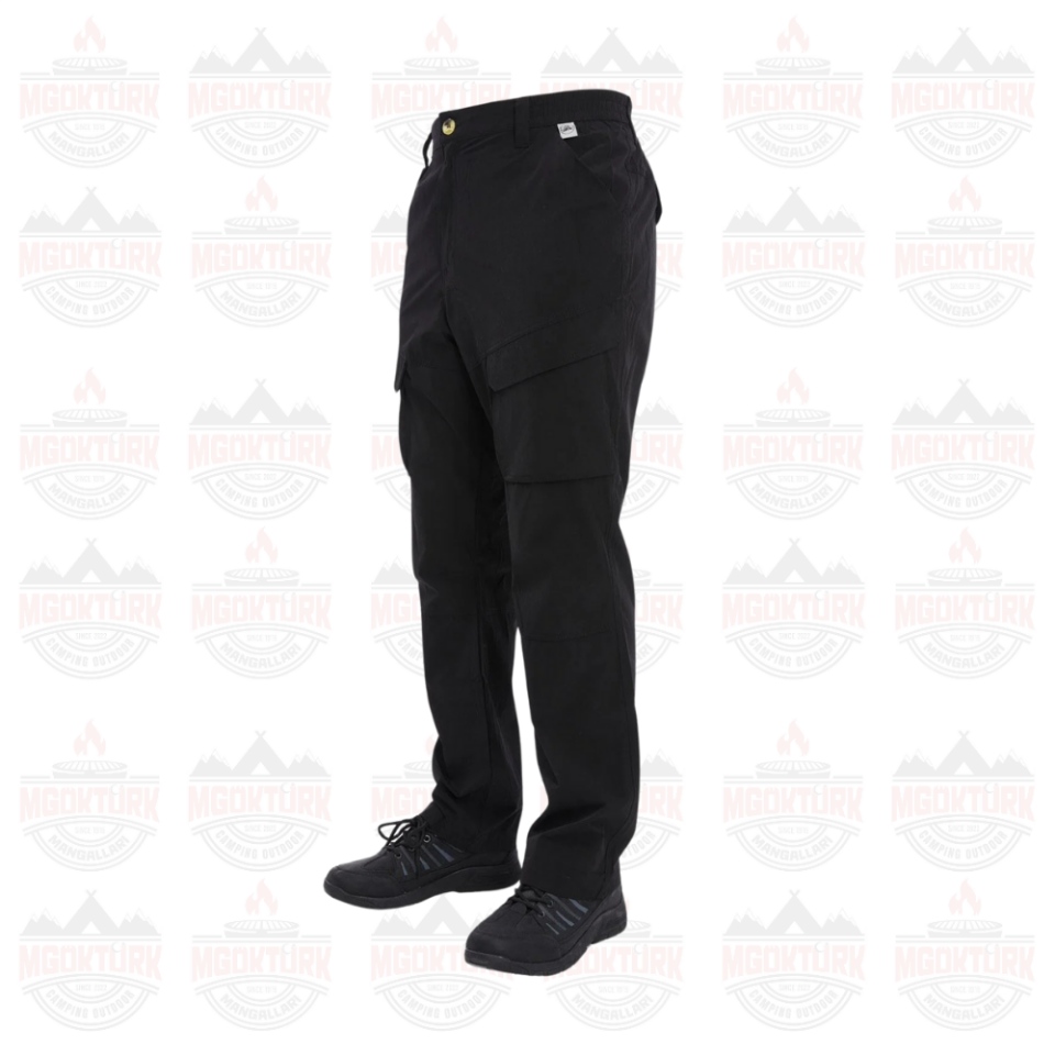 Mapamyumco Quick Dry Cargo Trekking Erkek Pantolon Siyah