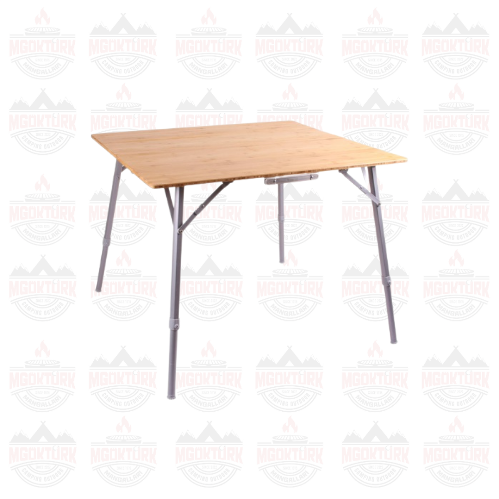 FreeCamp Terra Bamboo Ayarlanabilir Katlanır Masa