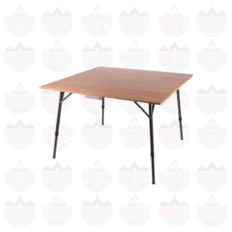 FreeCamp Terra Bamboo Ayarlanabilir Katlanır Masa