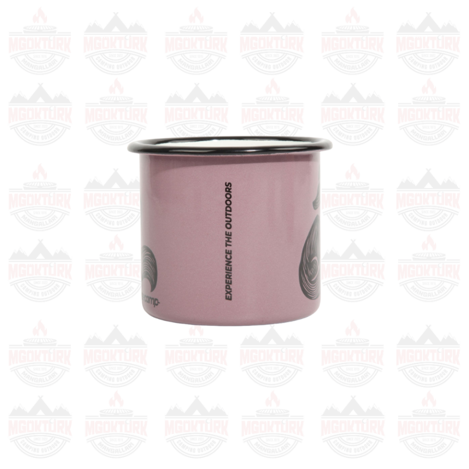 FreeCamp Campers Emaye Mug 350ml Lila