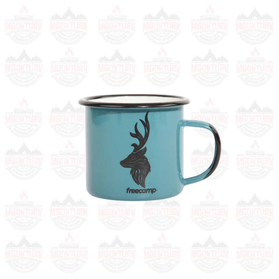 FreeCamp Campers Emaye Mug 350ml Mavi
