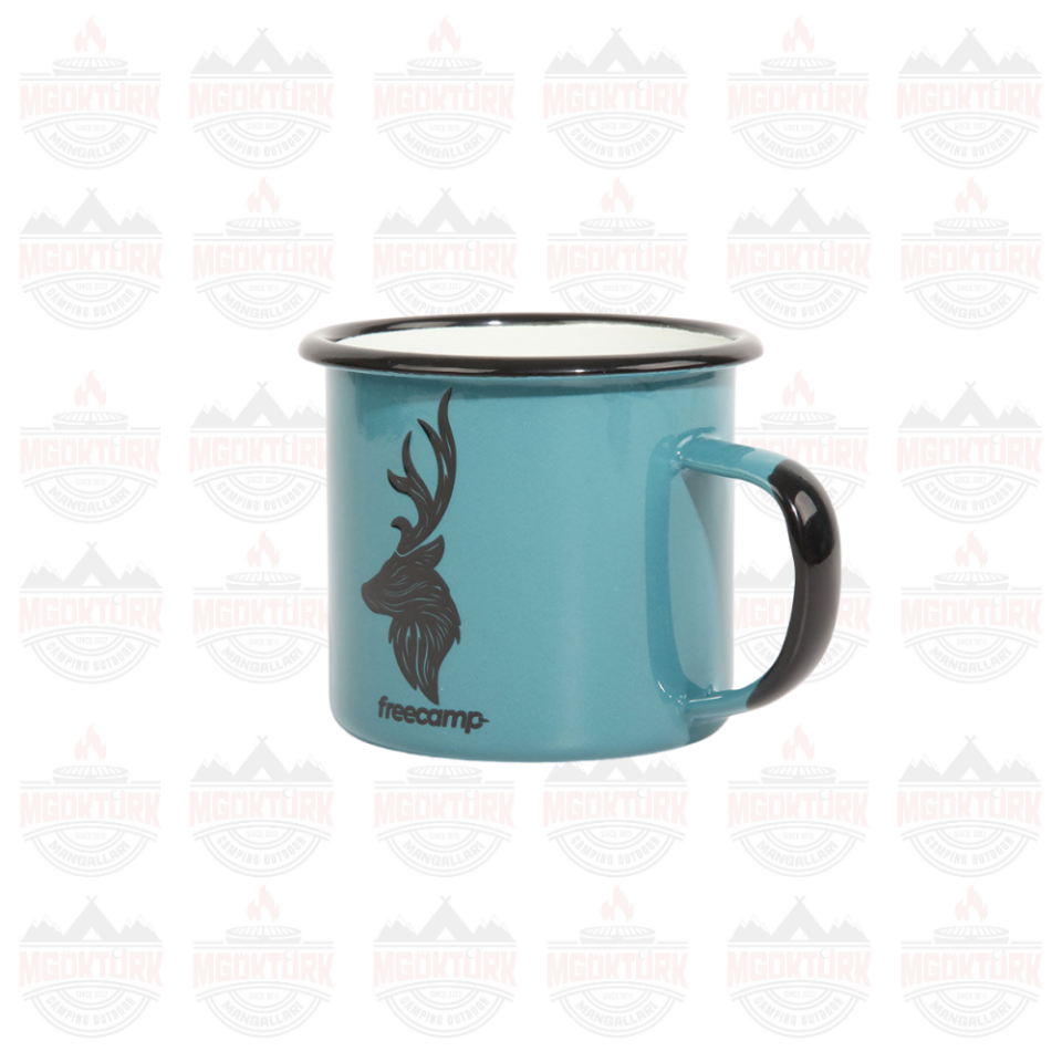 FreeCamp Campers Emaye Mug 350ml Mavi