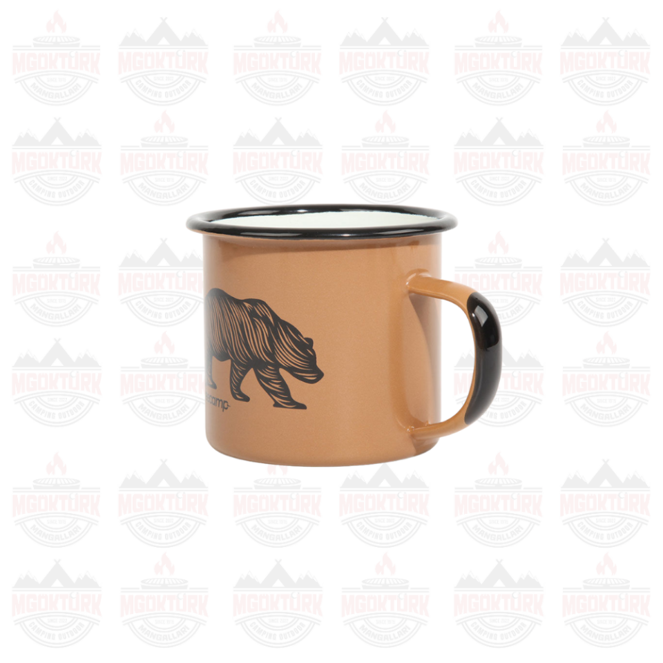 FreeCamp Campers Emaye Mug 350ml Bej