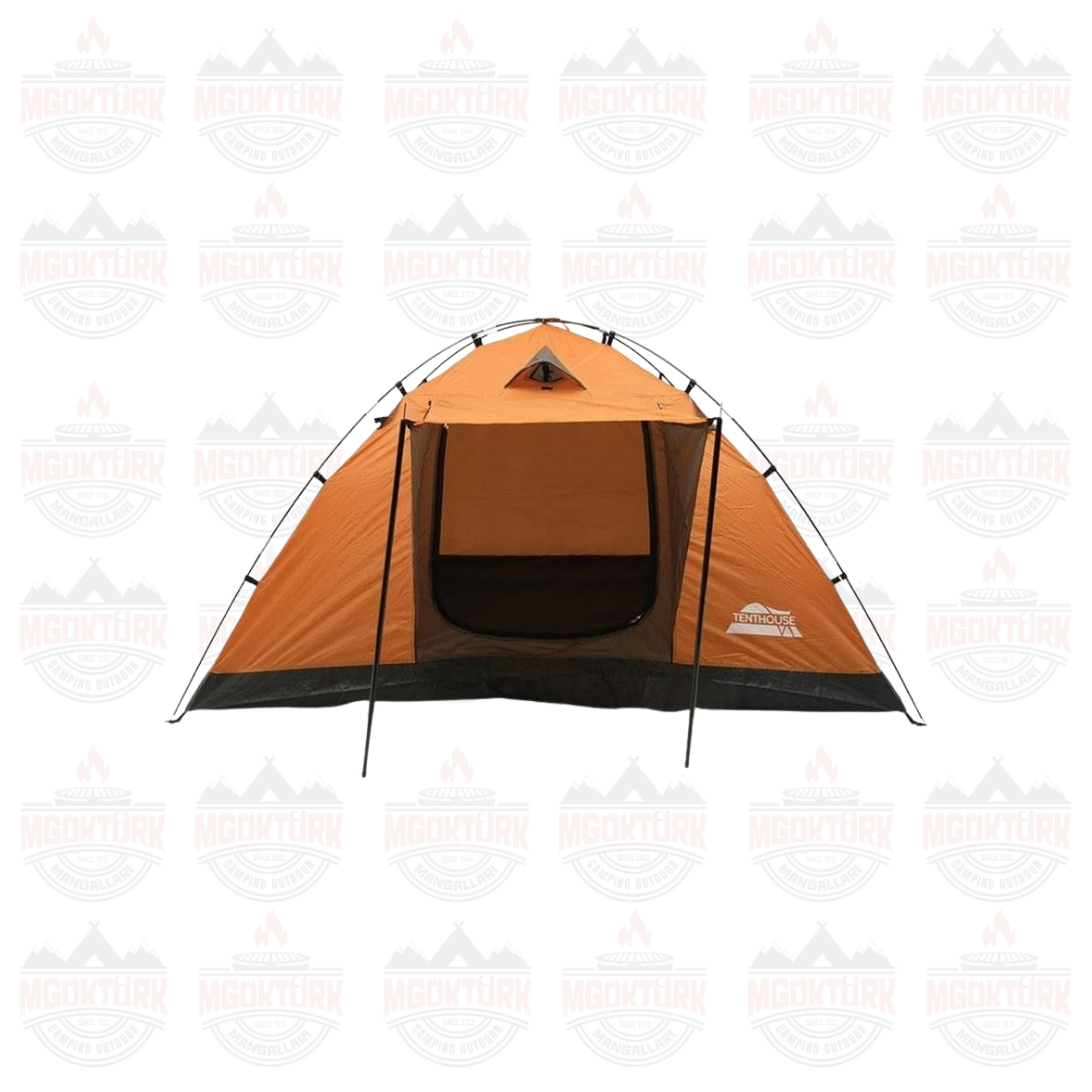 Tenthouse Mount 4 Kişilik Tek Kat Çadır 210*240*130cm Turuncu