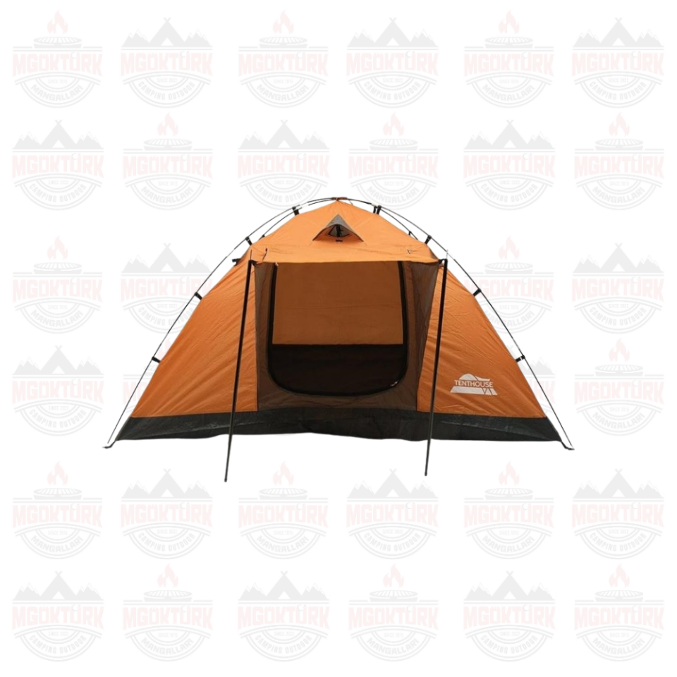 Tenthouse Mount 4 Kişilik Tek Kat Çadır 210*240*130cm Turuncu
