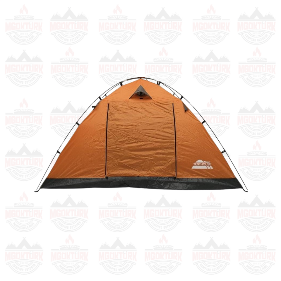 Tenthouse Mount 4 Kişilik Tek Kat Çadır 210*240*130cm Turuncu