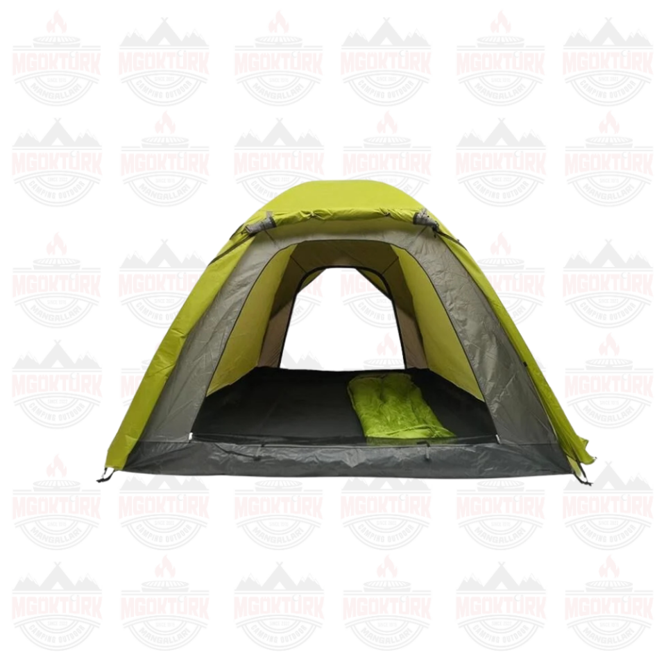 Tenthouse High Peak 4 Kişilik Çift Kat Yüksek Çadır 220*260*180cm Yeşil