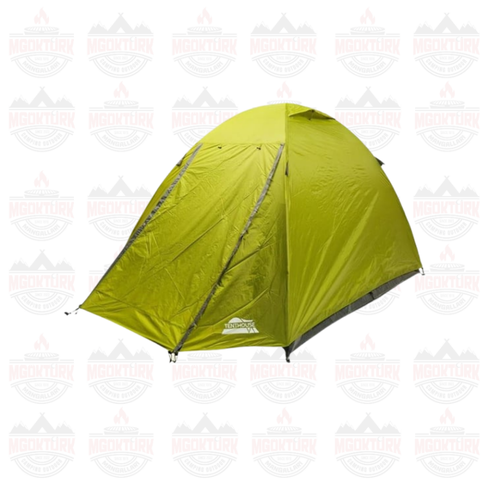 Tenthouse High Peak 4 Kişilik Çift Kat Yüksek Çadır 220*260*180cm Yeşil