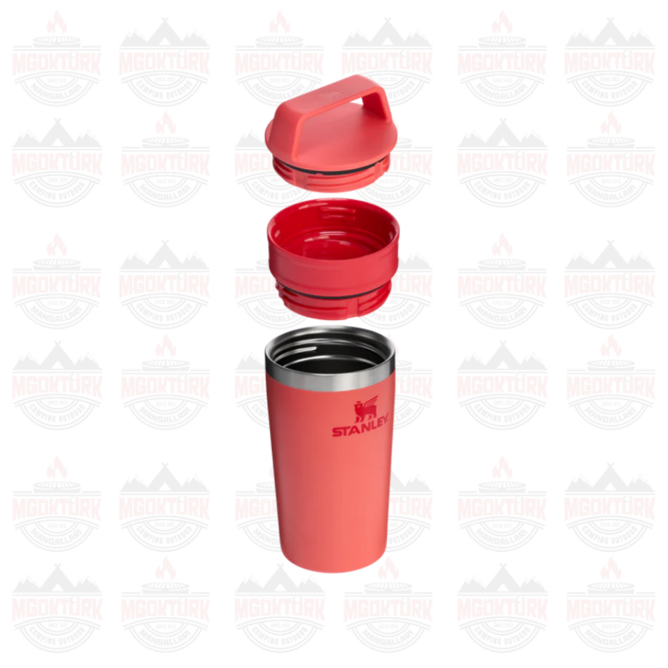 The Cafe-to Go Travel Mug | 0.35L / 12oz Hot Coral