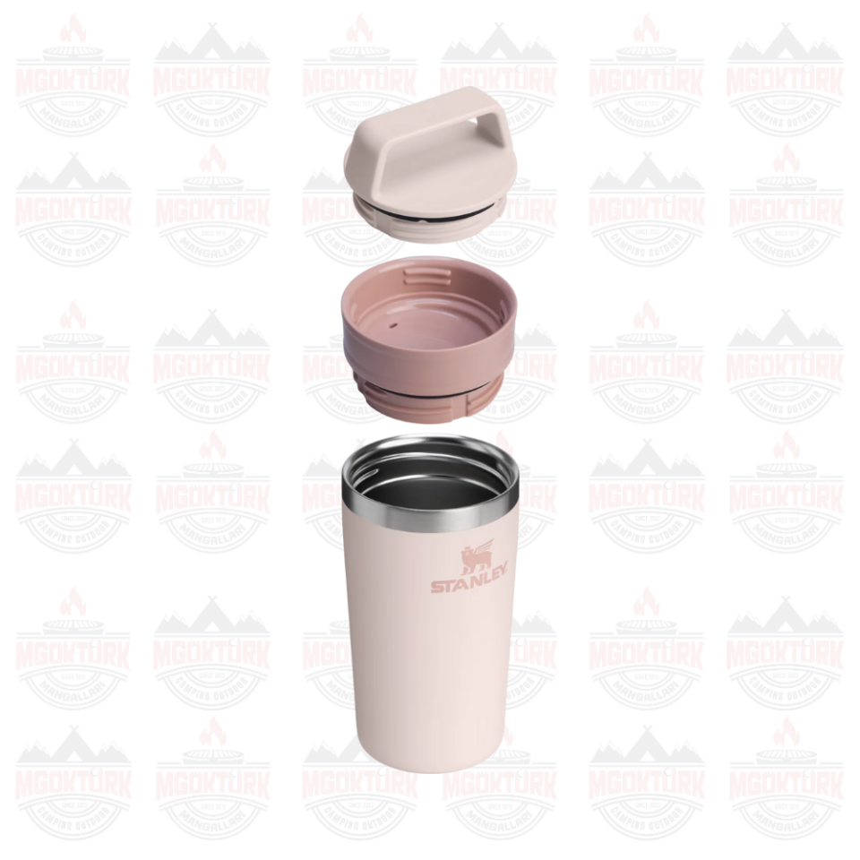 The Cafe-to Go Travel Mug | 0.35L / 12oz Rose Quartz