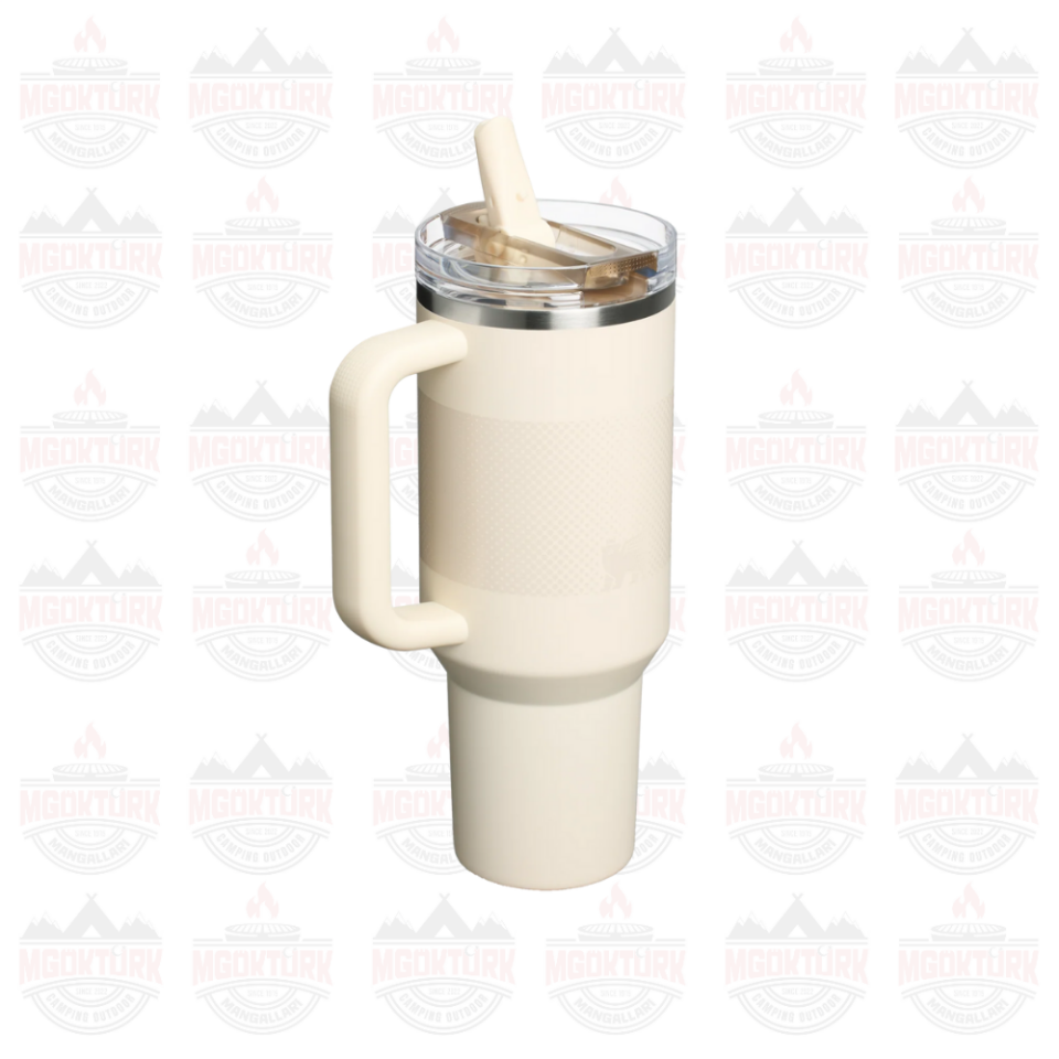 The Quencher ProTour Flip Straw Tumbler 1.18L / 40oz Cream Fade