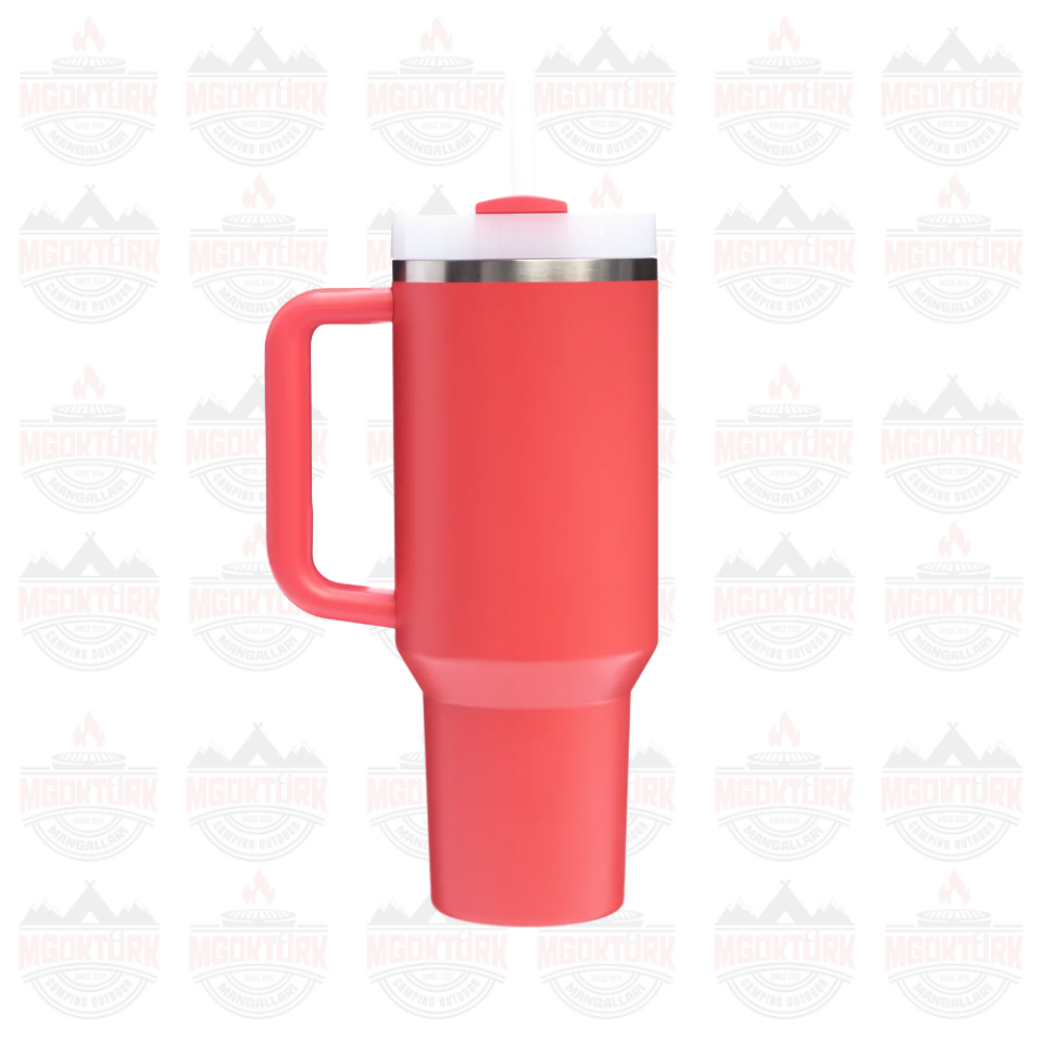 The Quencher H2.O FlowState™ Tumbler 1.18L  40oz Hot Coral