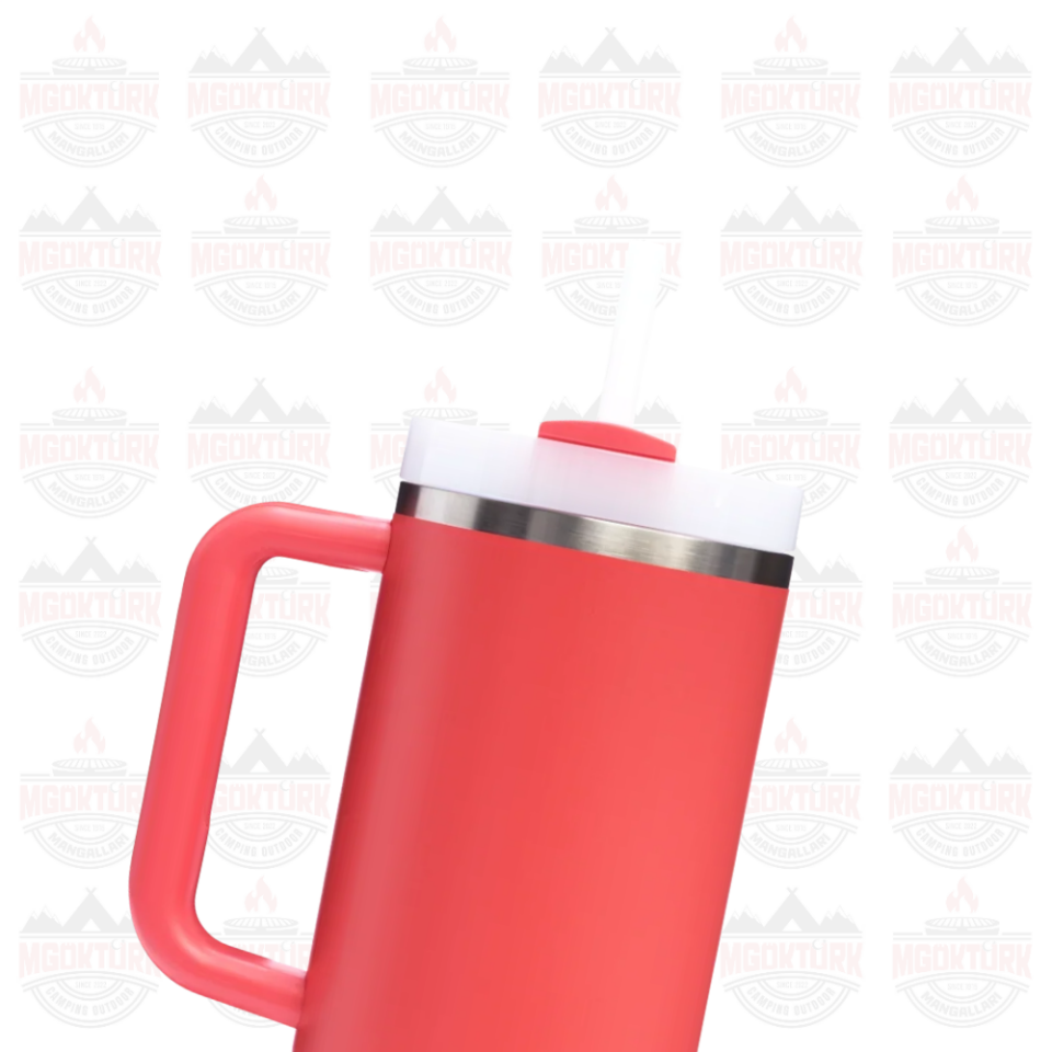 The Quencher H2.O FlowState™ Tumbler 1.18L  40oz Hot Coral