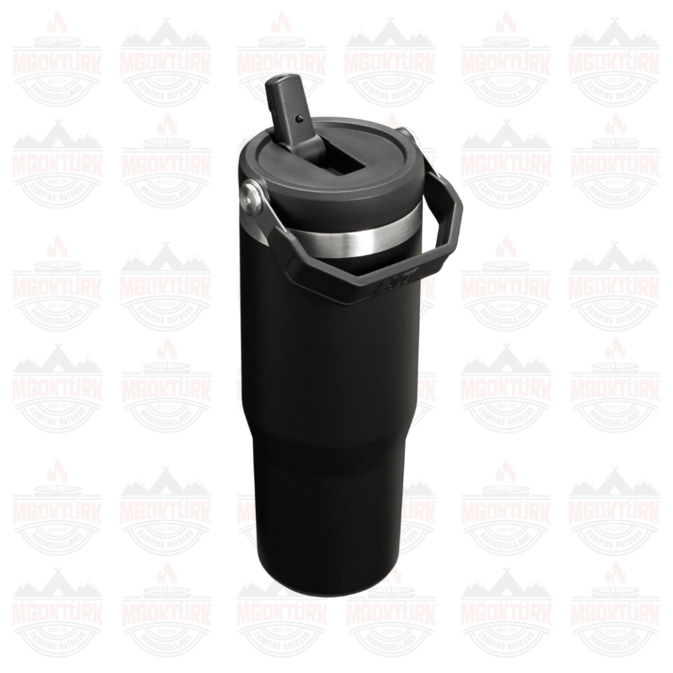 The IceFlow ™ Flip Straw Tumbler 0.89 LT Black 2.0