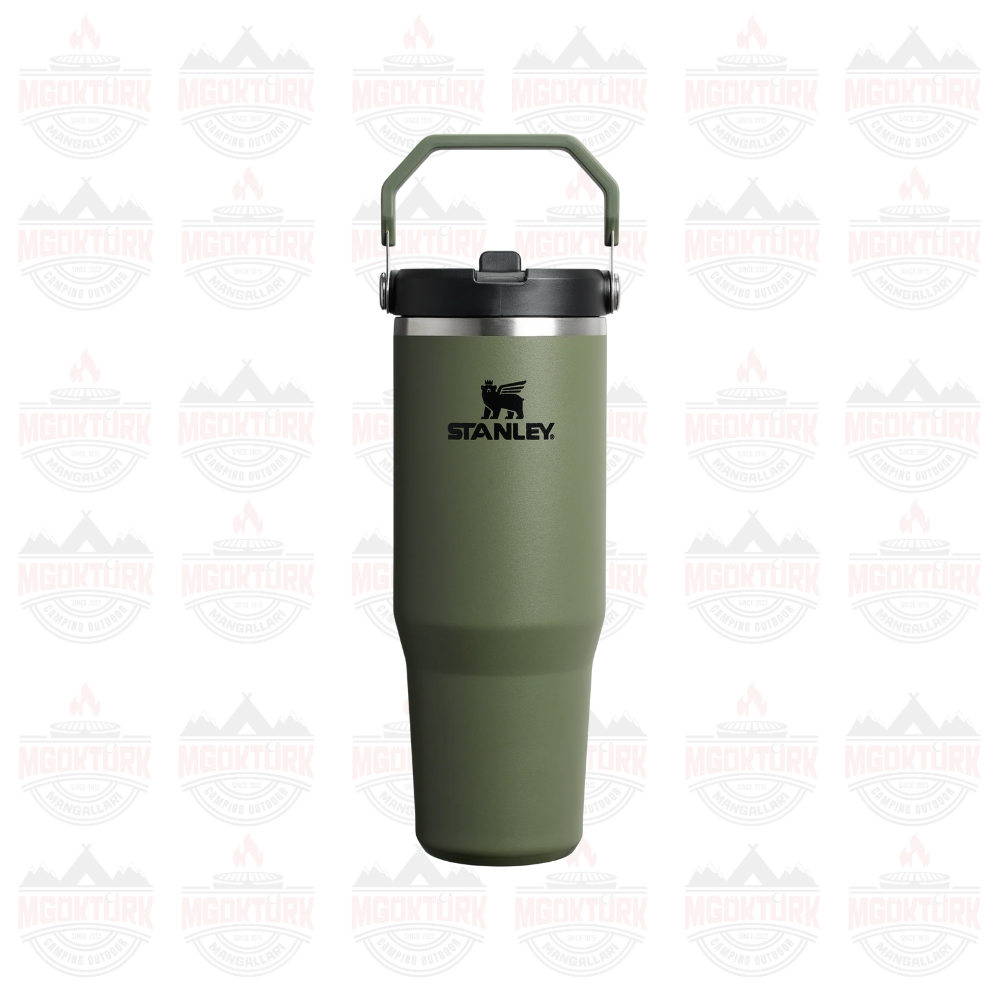 The IceFlow ™ Flip Straw Tumbler 0.89 LT Dried Pine
