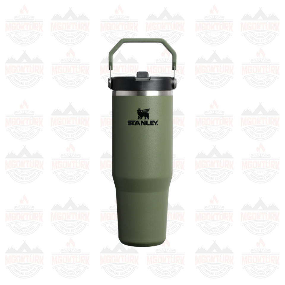 The IceFlow ™ Flip Straw Tumbler 0.89 LT Dried Pine