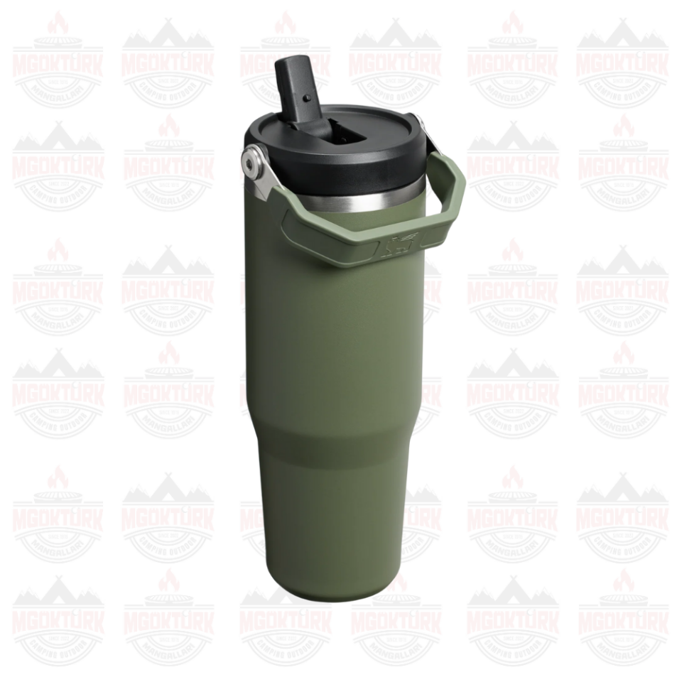 The IceFlow ™ Flip Straw Tumbler 0.89 LT Dried Pine