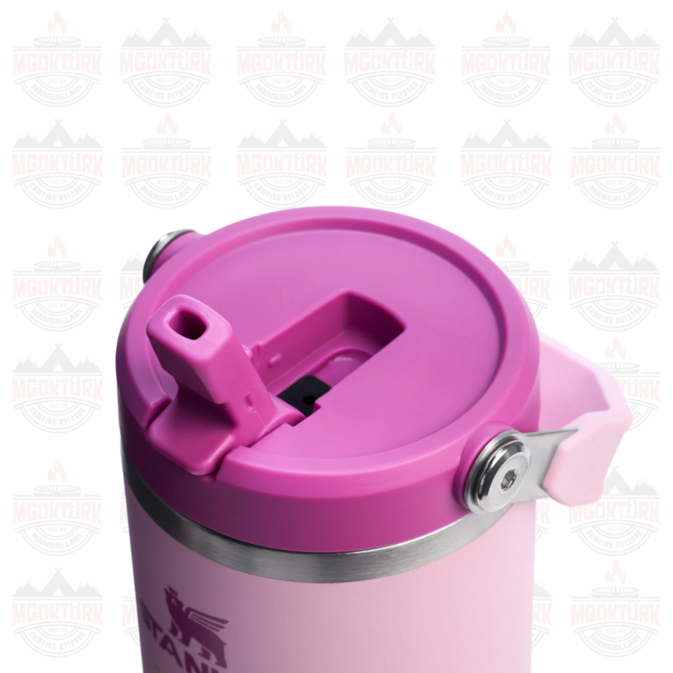 The IceFlow ™ Flip Straw Tumbler 0.89 LT Cherry Blossom