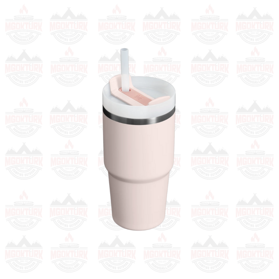 Quencher H2.O FlowState™ Tumbler Pipetli Termos | 0.6L Rose Quartz 2.0