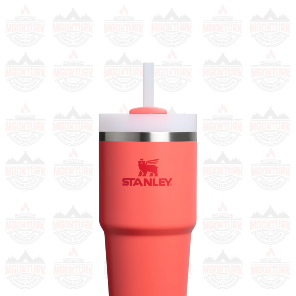 Quencher H2.O FlowState™ Tumbler Pipetli Termos | 0.6L Hot Coral