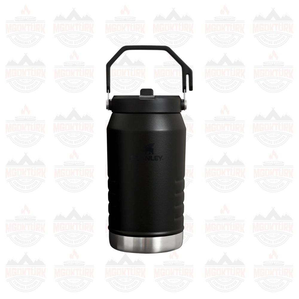 The IceFlow™ Flip Straw 2.0 Jug 1.90L / 64oz  Black