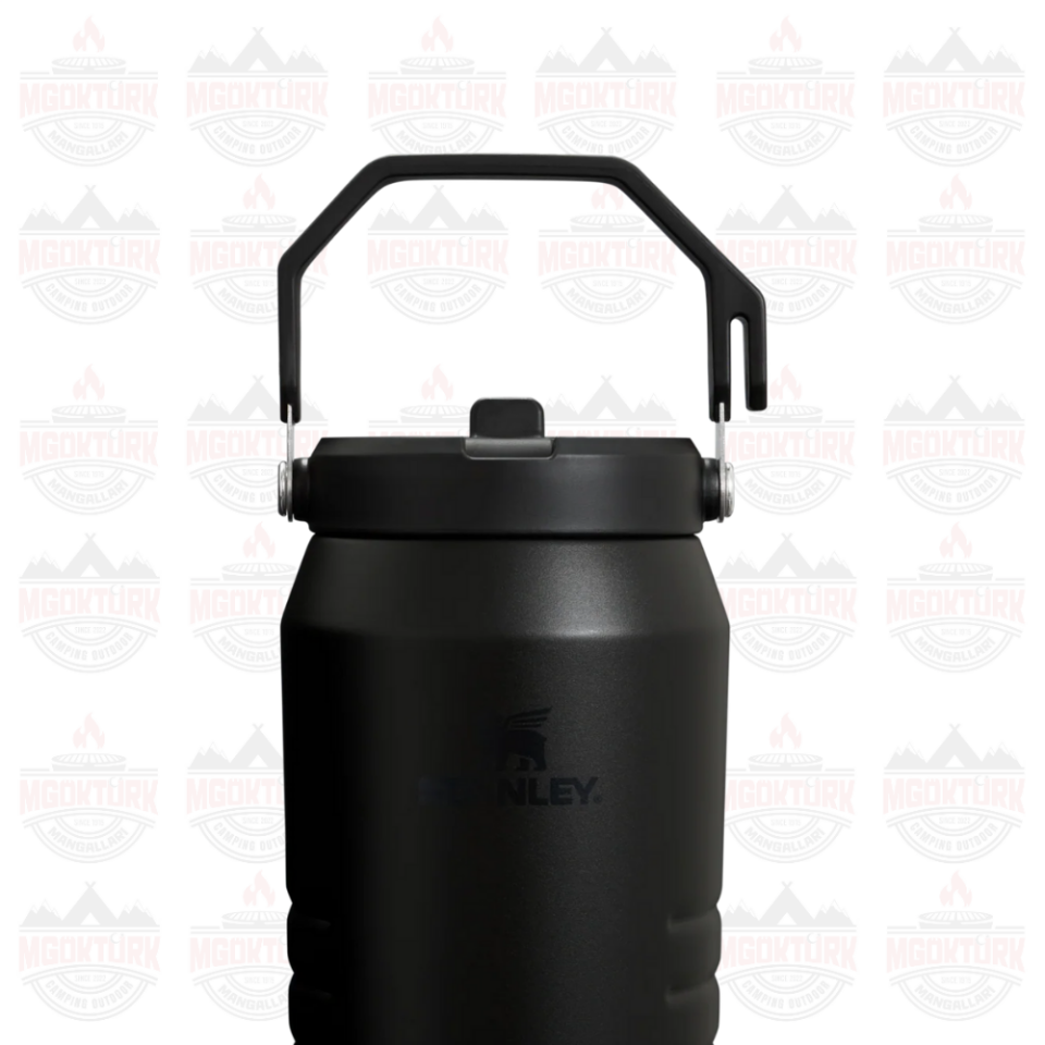 The IceFlow™ Flip Straw 2.0 Jug 1.90L / 64oz  Black